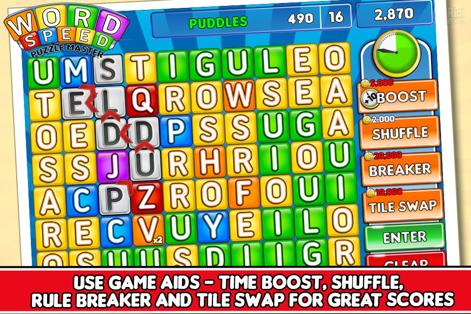 word speed puzzle master