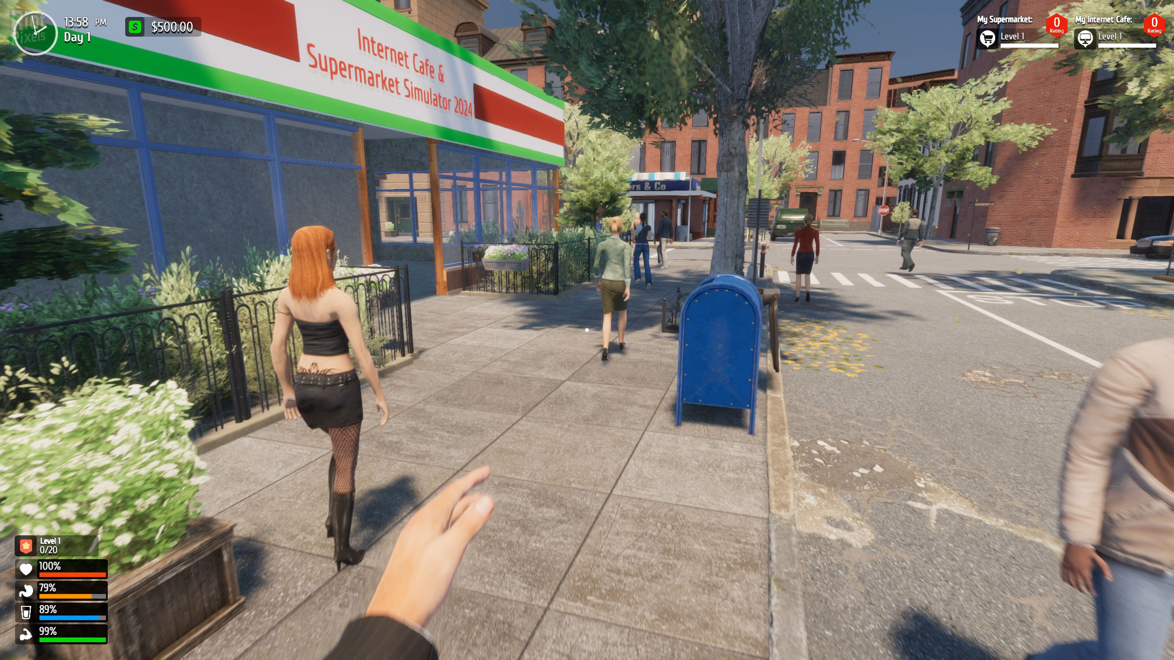 Internet Cafe & Supermarket Simulator 2024 PT-BR + torrent v1.0.15 3