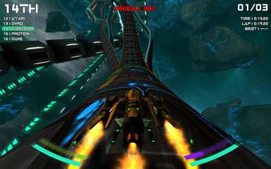 Radial-G: Racing Revolved - game screenshots at Riot Pixels, images