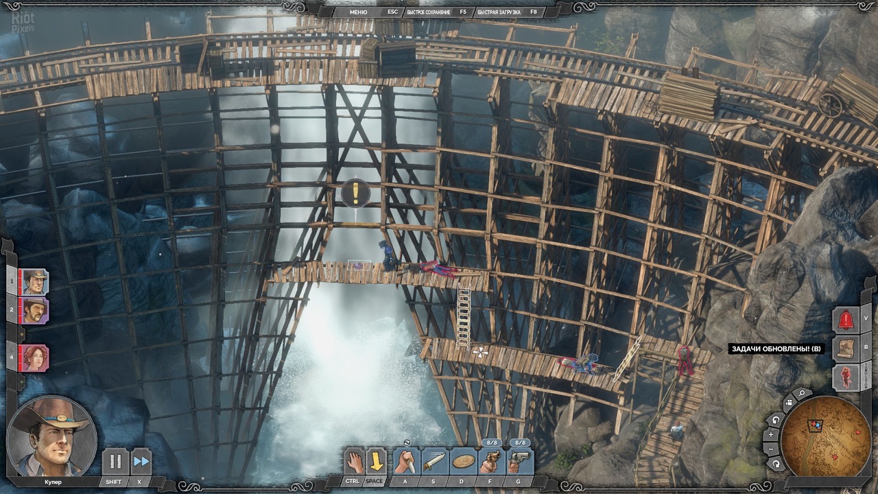 Desperados 3 shows off loud & stealthy gameplay through