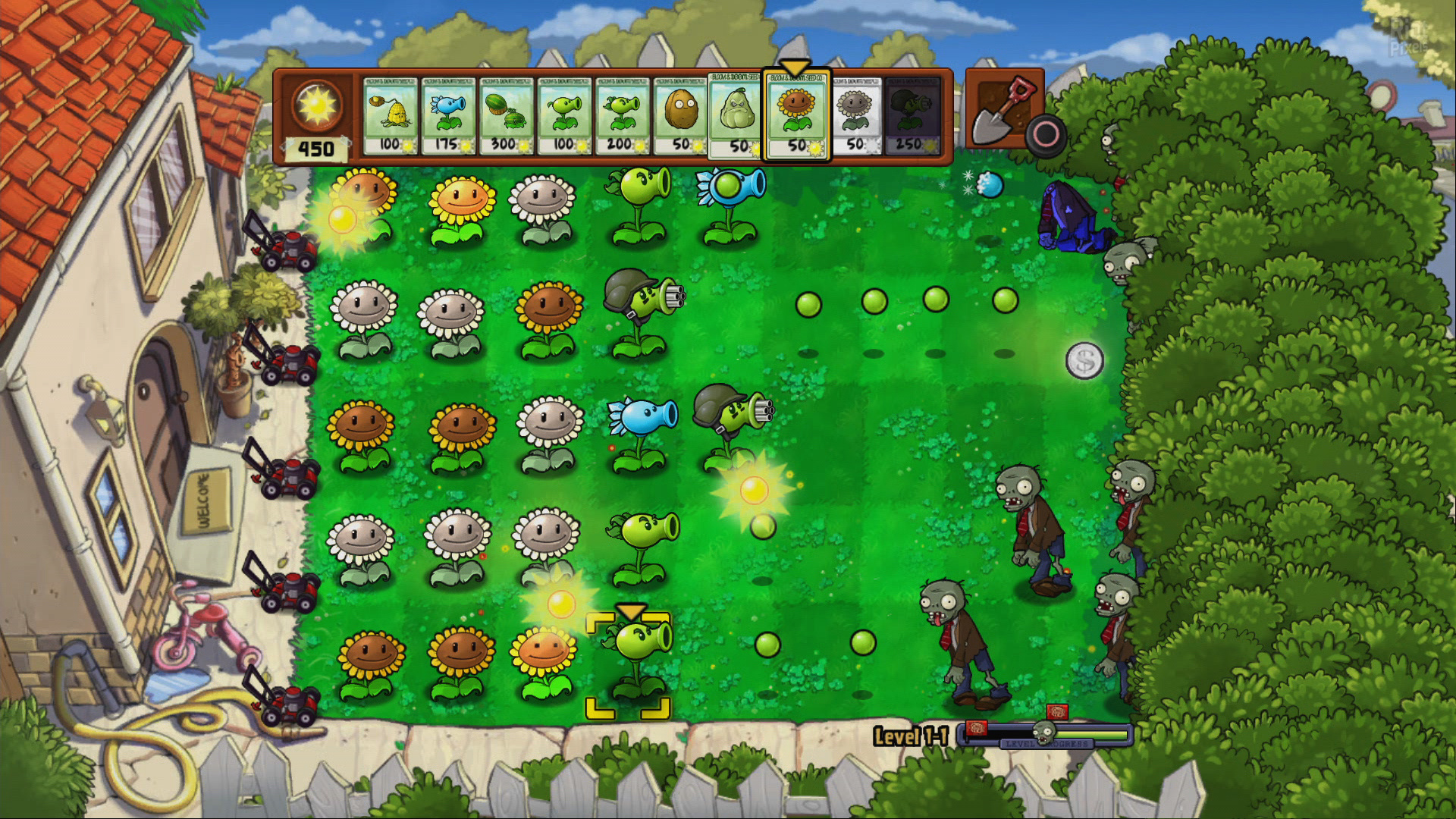 Игра зомби в доме. Plants vs Zombies 2009. Зомби против растений GOTY Edition. Антология Plants vs Zombies. Растения против зомби скрин.