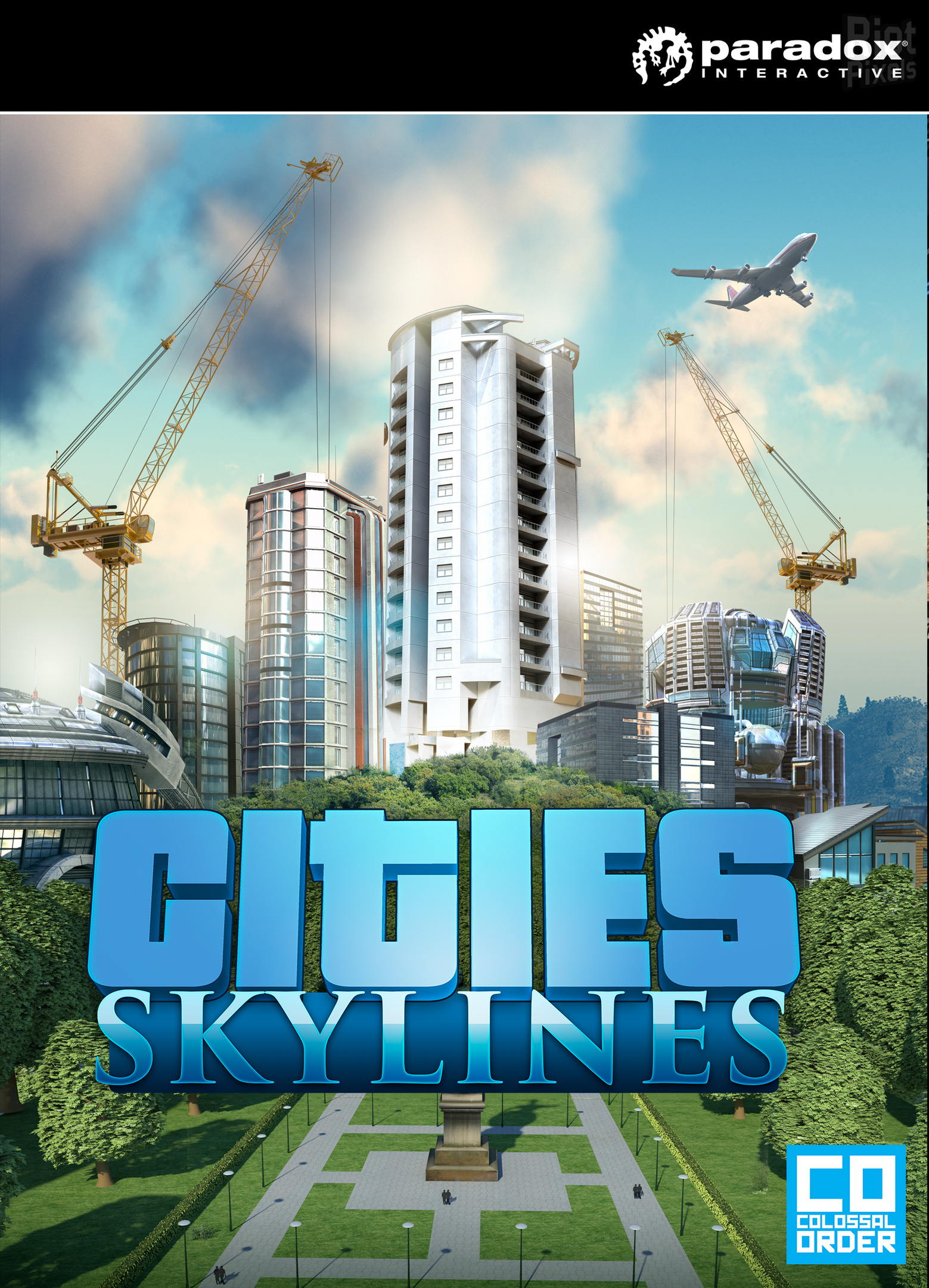 Cities: Skylines - game cover at Riot Pixels, image