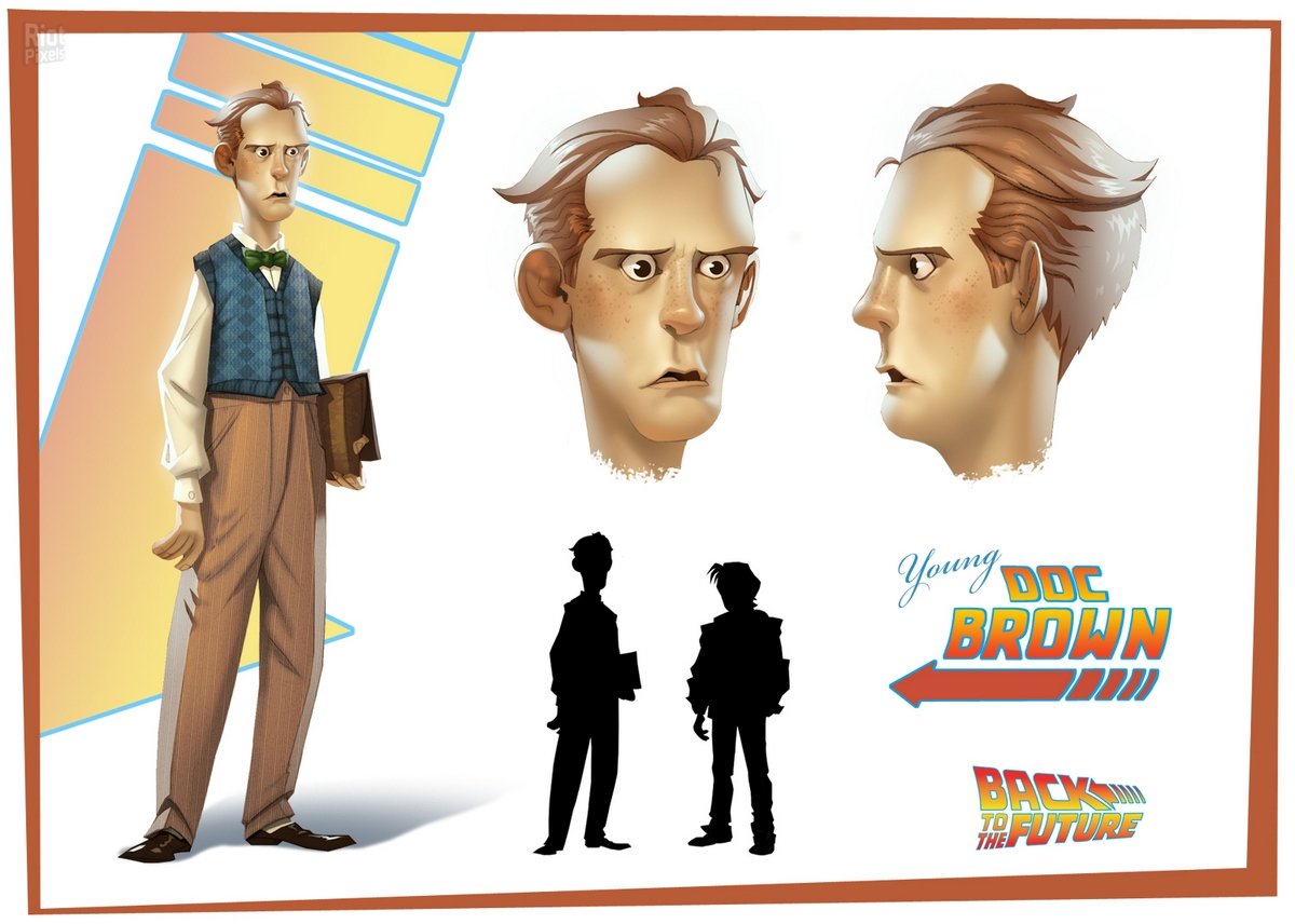 Игра brown. Эммет Браун игра. Back to the Future игра. Back to the Future the game Telltale. Back to the Future the game Эммет Браун.