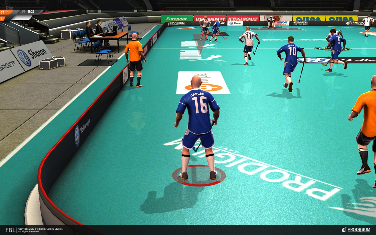 Floorball League Game Screenshots At