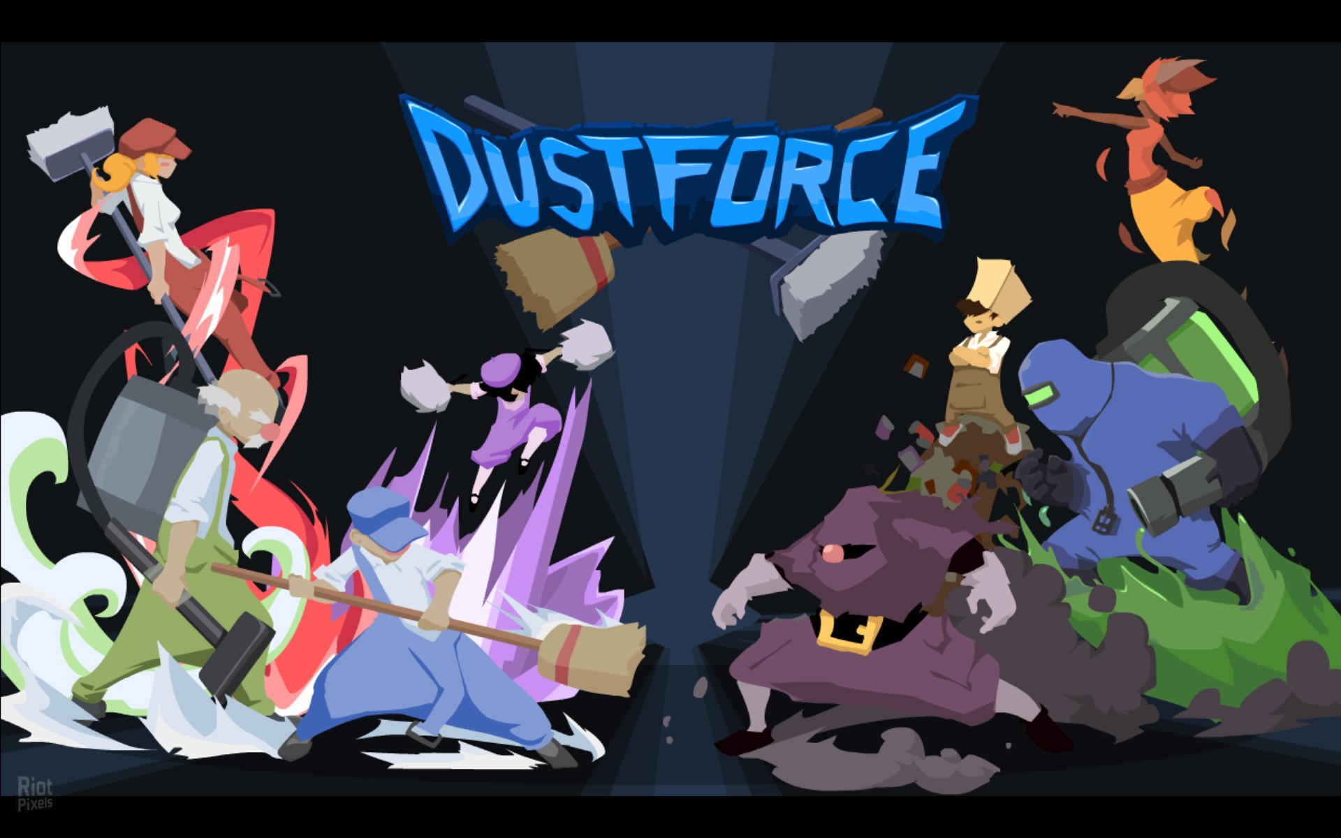 Dustforce DX ENG GNU Linux Native