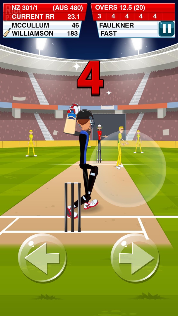 stick cricket 2 - game screenshot at riot pixels