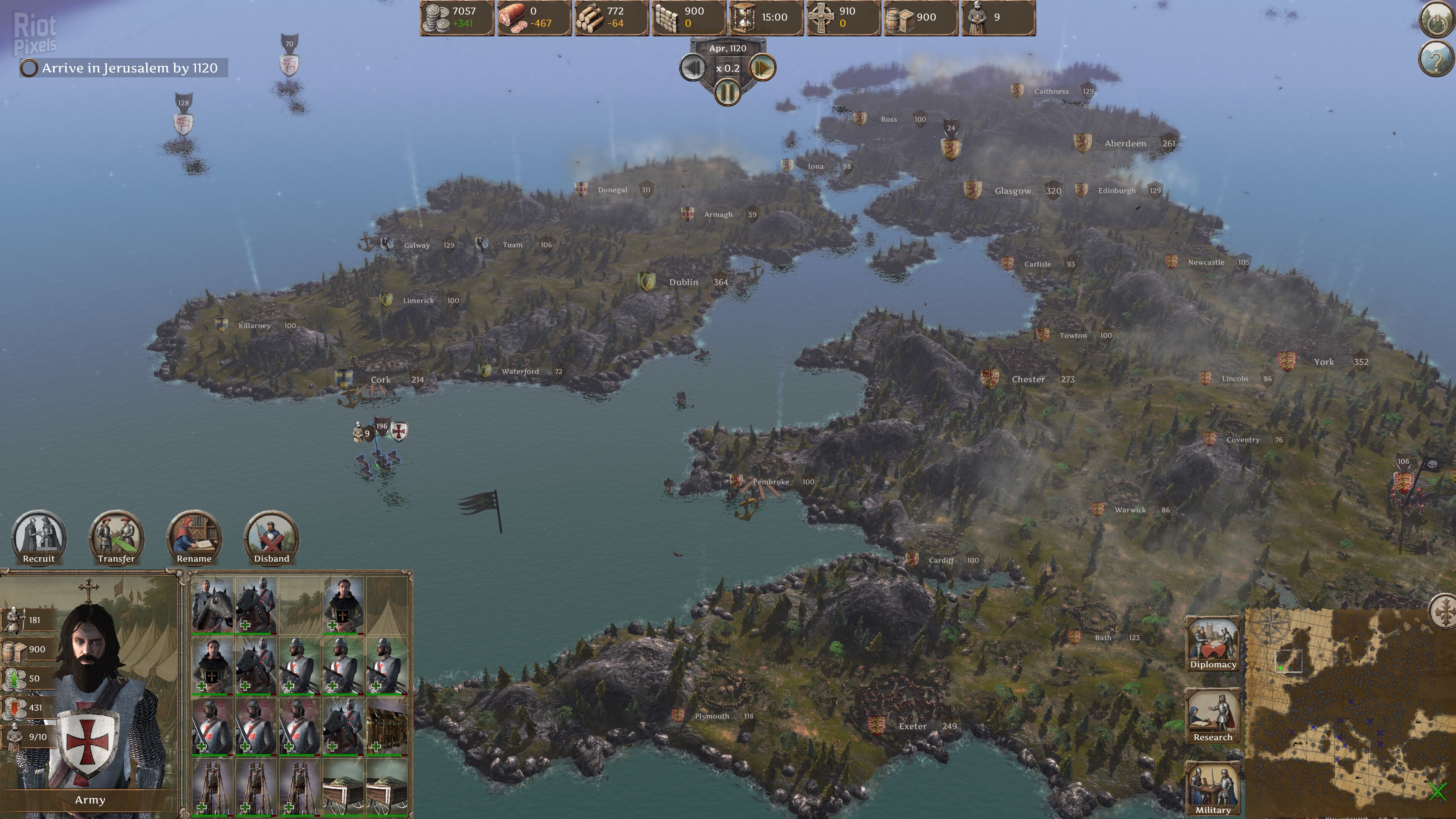 Knights of the Crusades v1.0 PT-BR + torrent (Release) 3