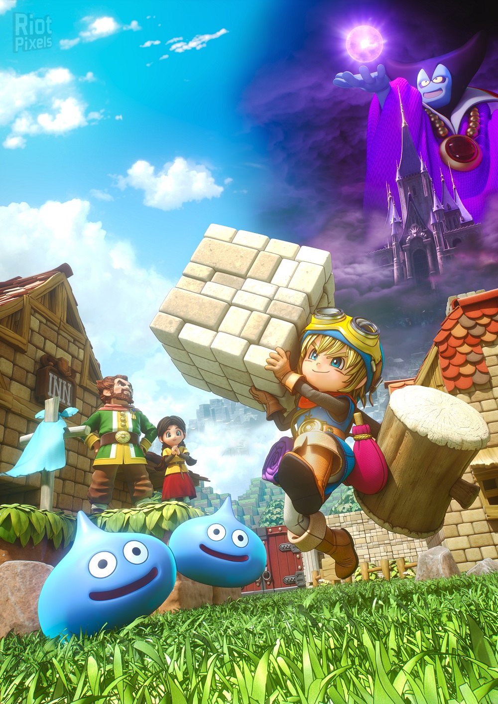 dragon quest builders - 游戏插画在riot pixels上