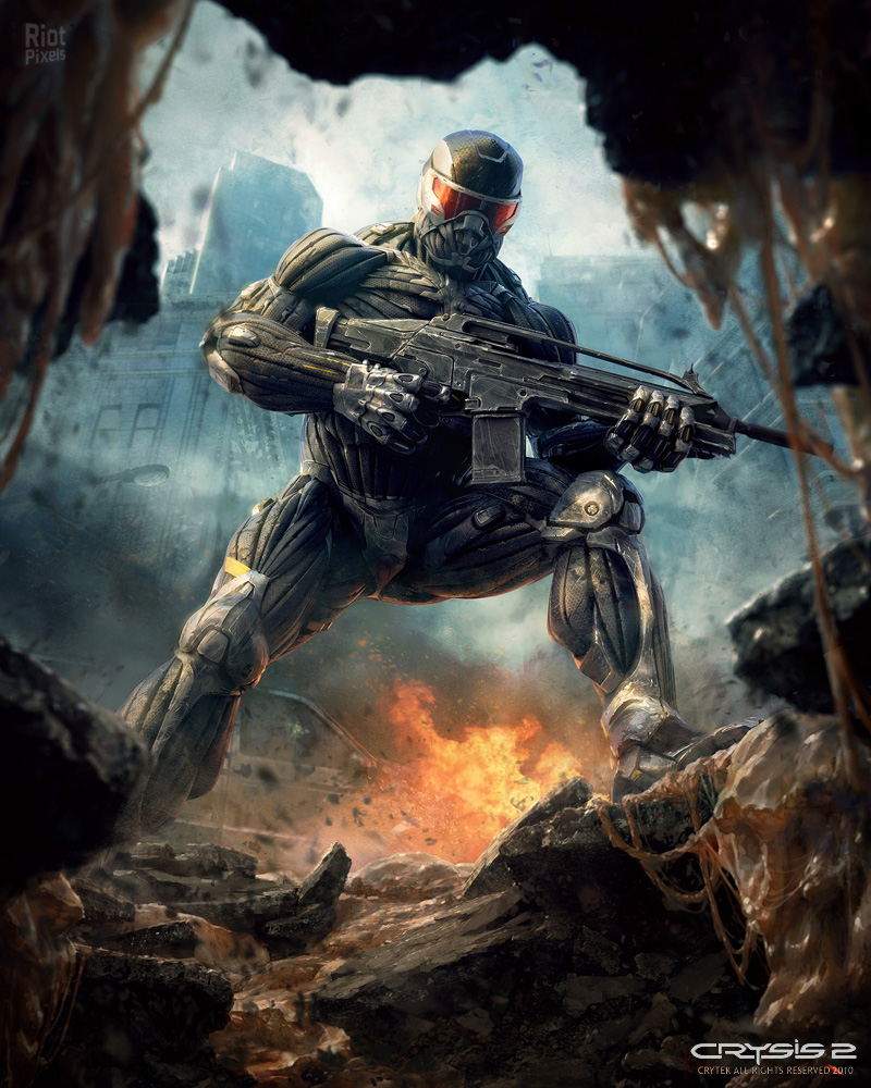 crysis 2 - 游戏插画在riot pixels上